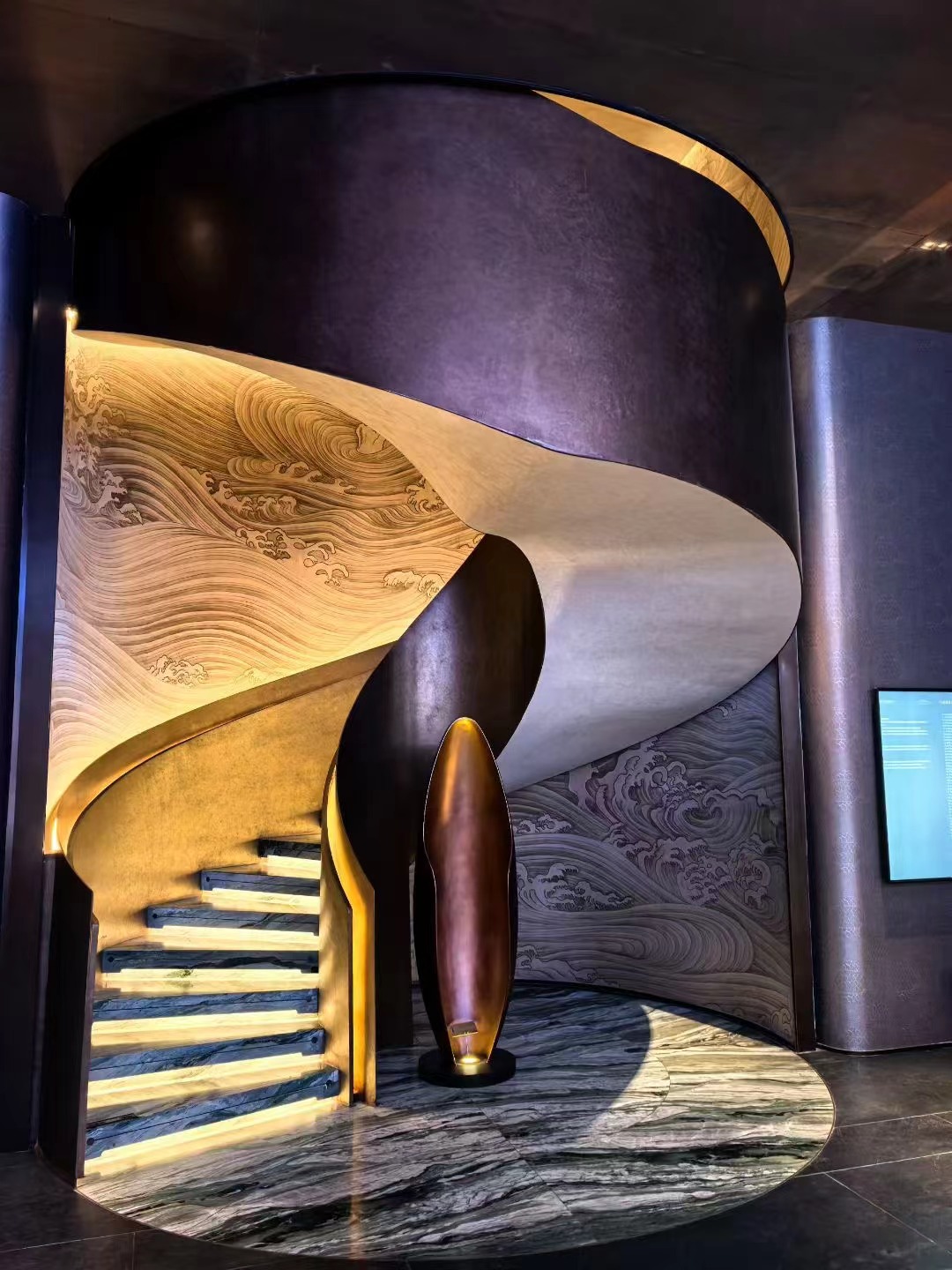 Custom spiral staircase project